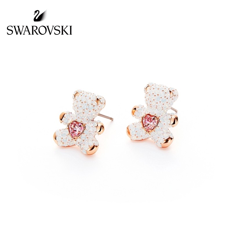 Swarovski bear hot sale earrings