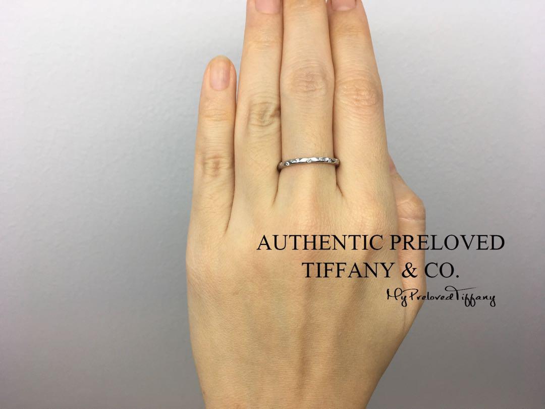 Tiffany hammered shop ring