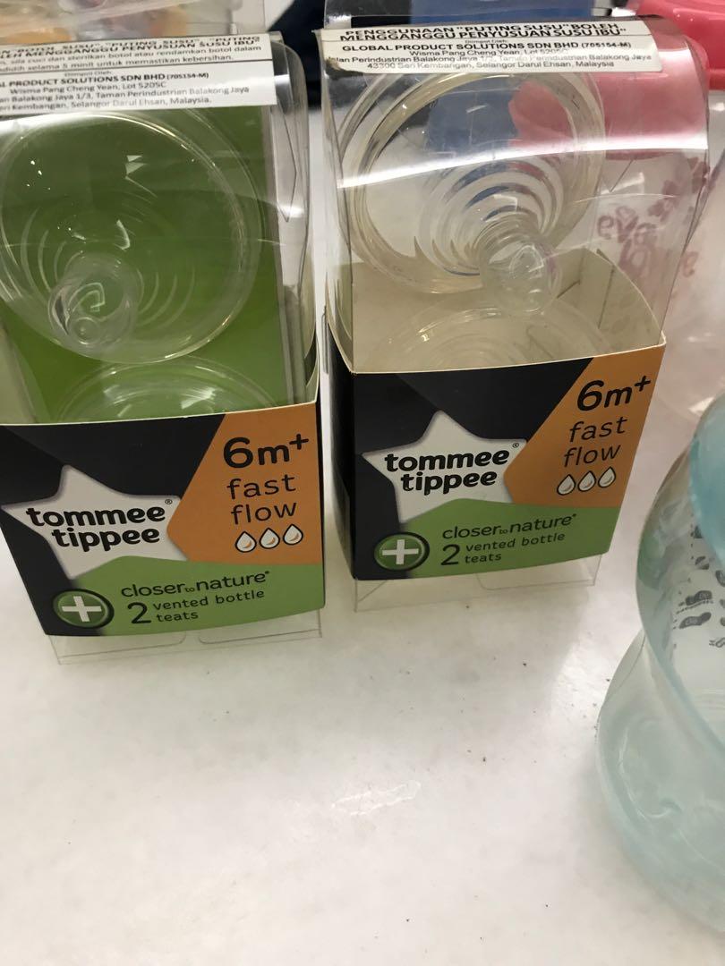 tommee tippee nipple teats