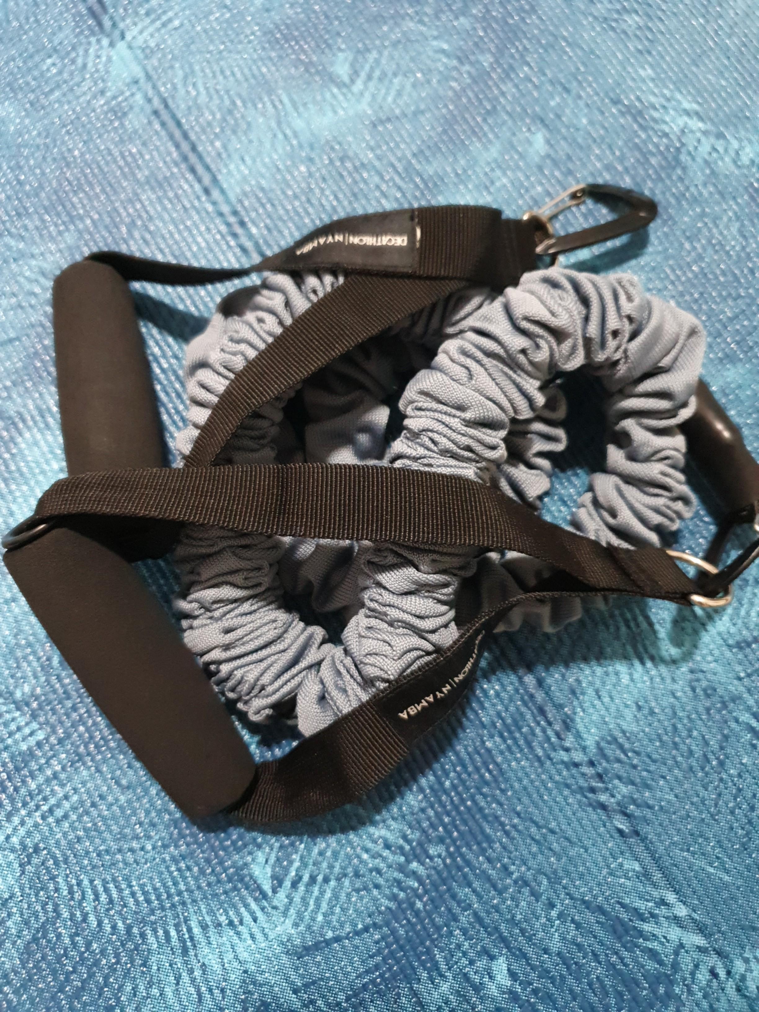 Tonetube resistance band with grips hot sale