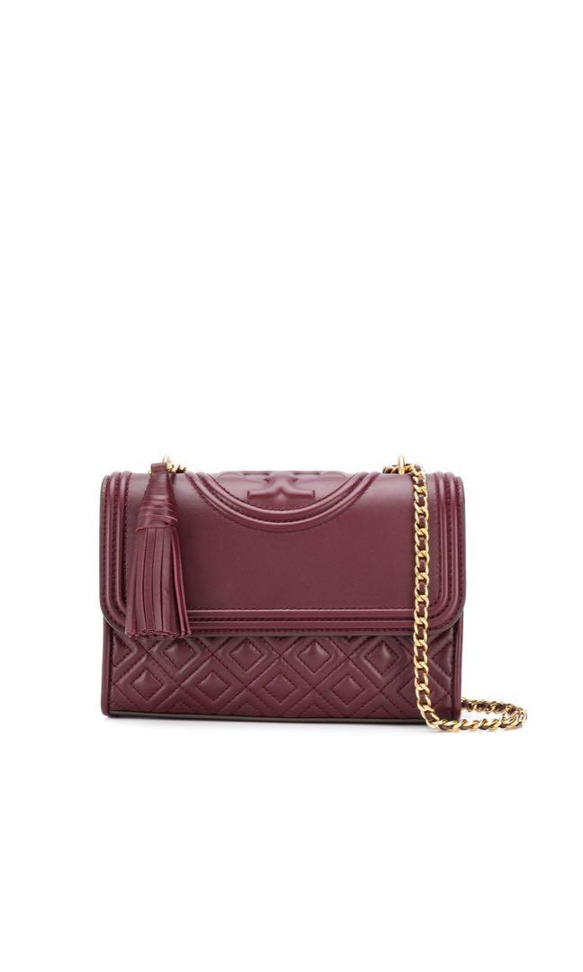 tory burch fleming convertible shoulder bag small