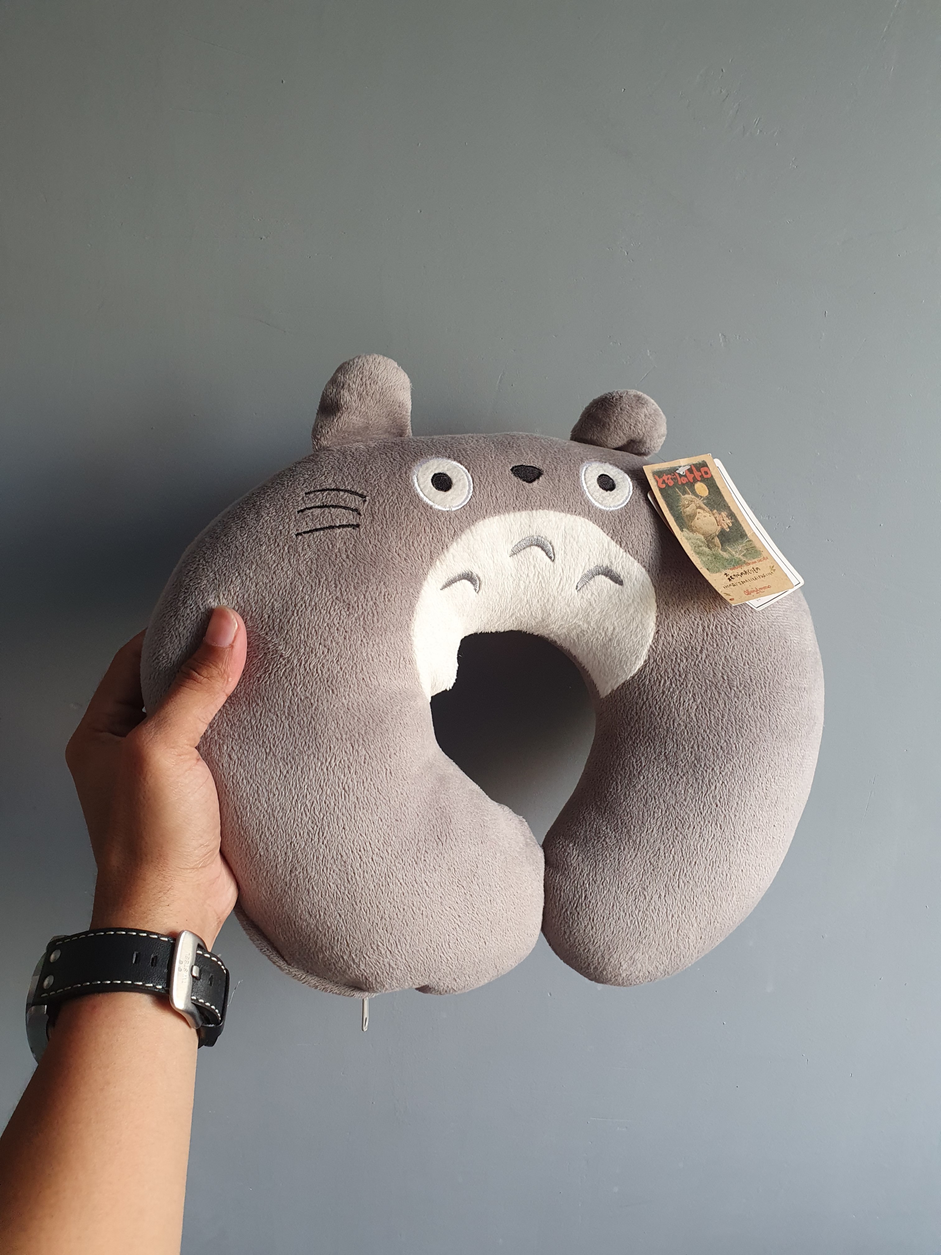 totoro plush pillow