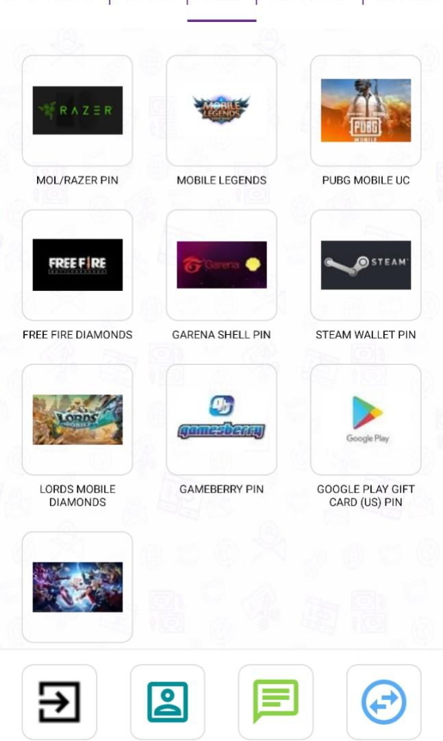 Ml Pubg Game Electronics Others On Carousell