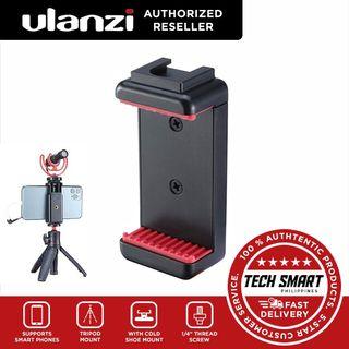 ULANZI ST-07 Phone Tripod Mount with Cold Shoe Mount for Microphone LED Video Light 1/4'' Tripod Screw for iPhone 11/Pro/Pro Max XS Max XR X 8 7 Plus Samsung Galaxy OnePlus Google Pixel Vlog Vlogging