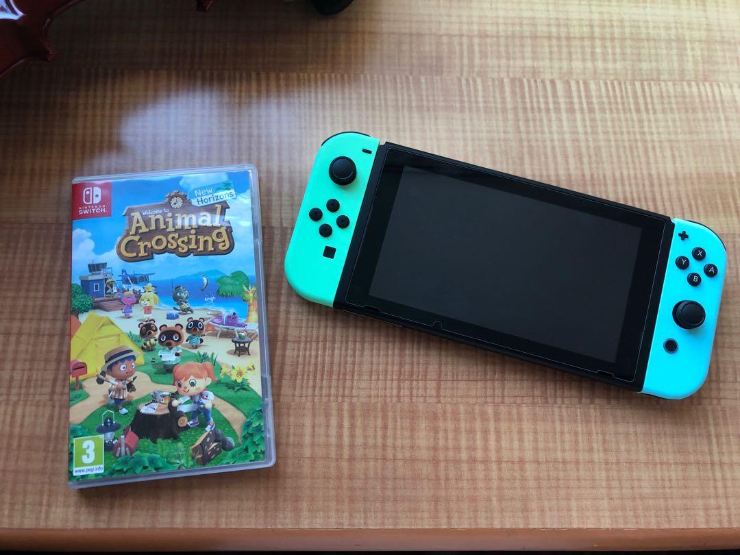 used animal crossing switch console