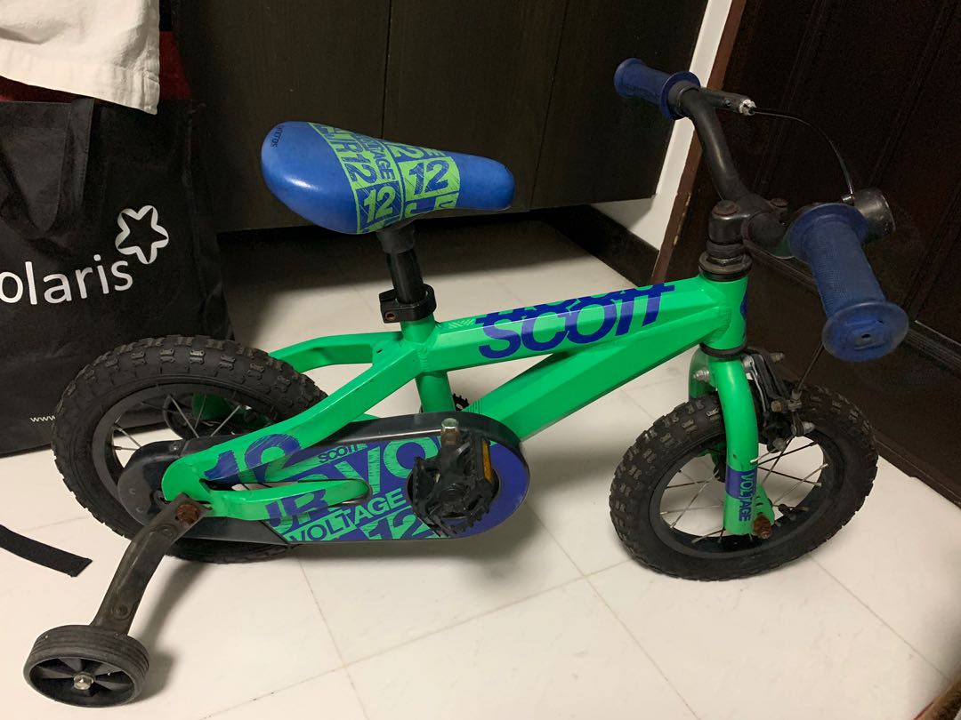 Kids Bicycle Used 12” Scott Voltage 