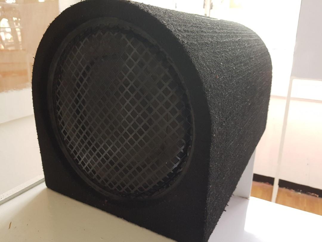 v12 subwoofer built in amplifier