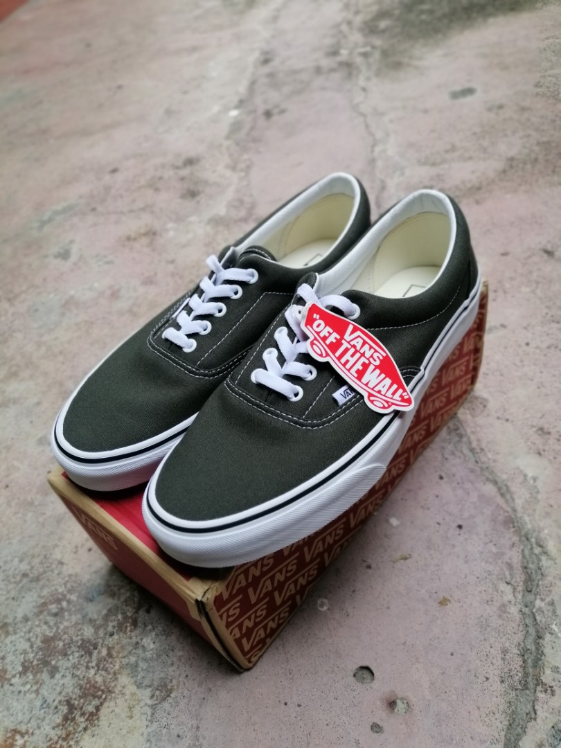 forest night checkered vans
