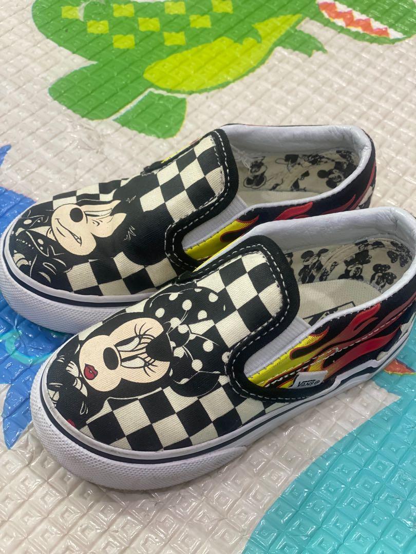 Vans Mickey Mouse Slip Ons