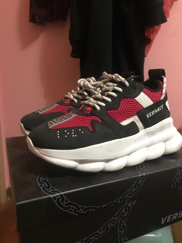 Versace chain reaction red new arrivals