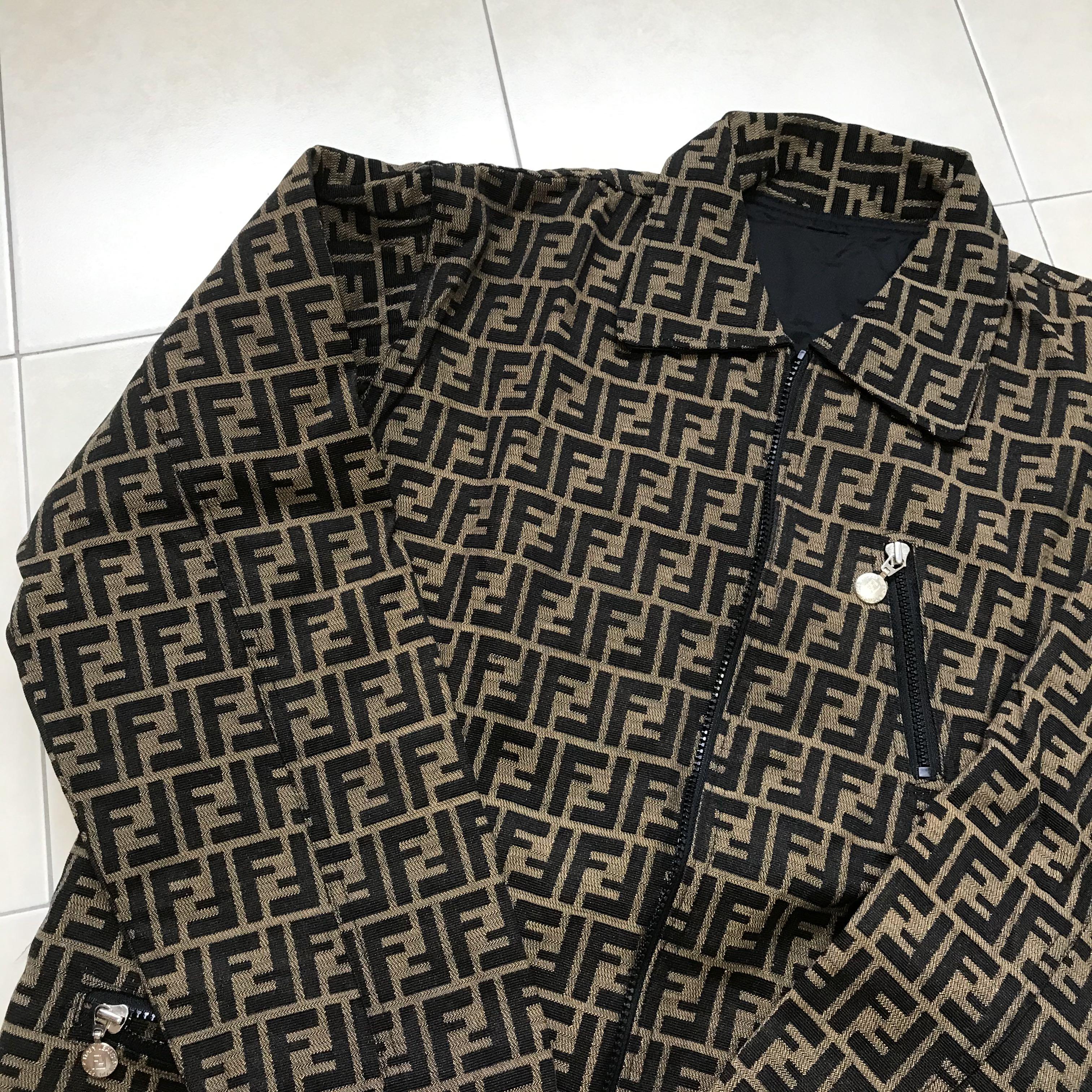 Vintage fendi cheap zucca jacket