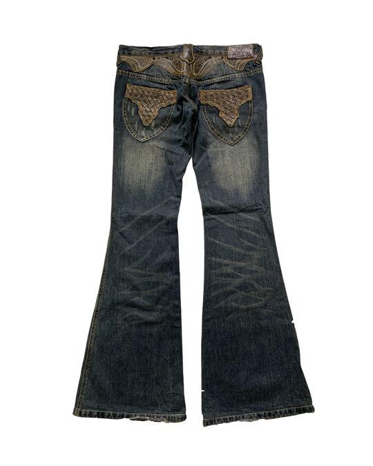 Vintage Tornado Mart Bell Bottom denim Jeans, Men's Fashion, Bottoms ...