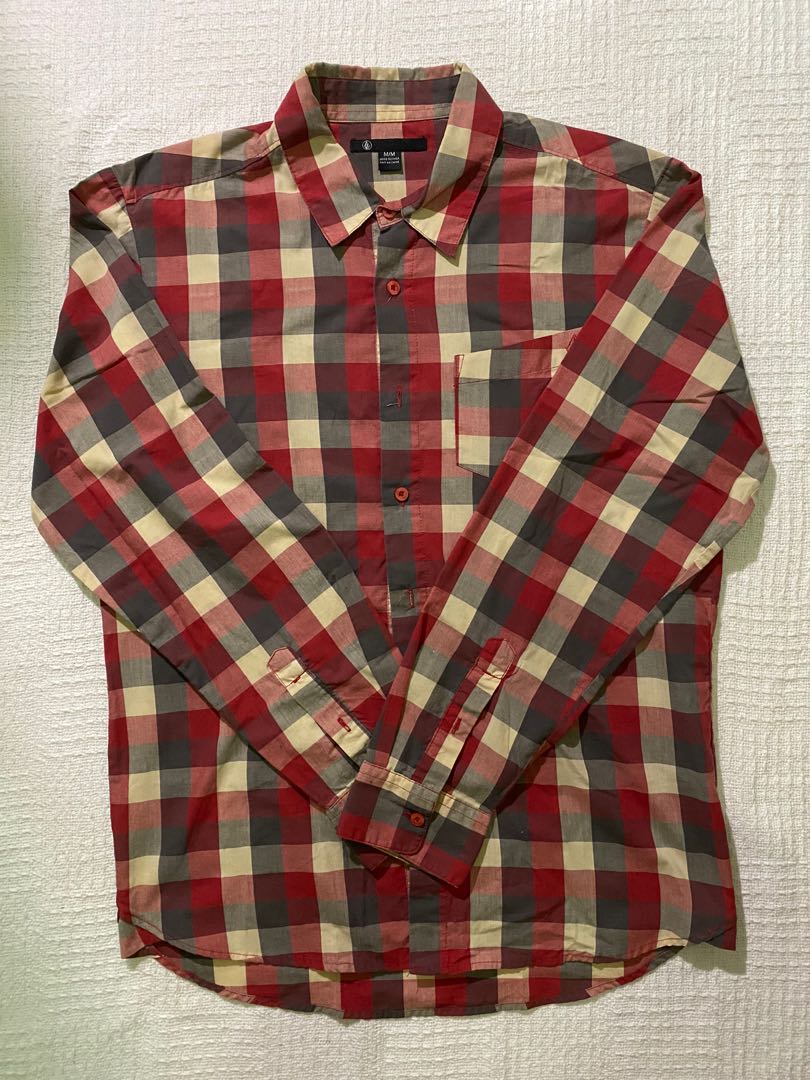 volcom long sleeve polo