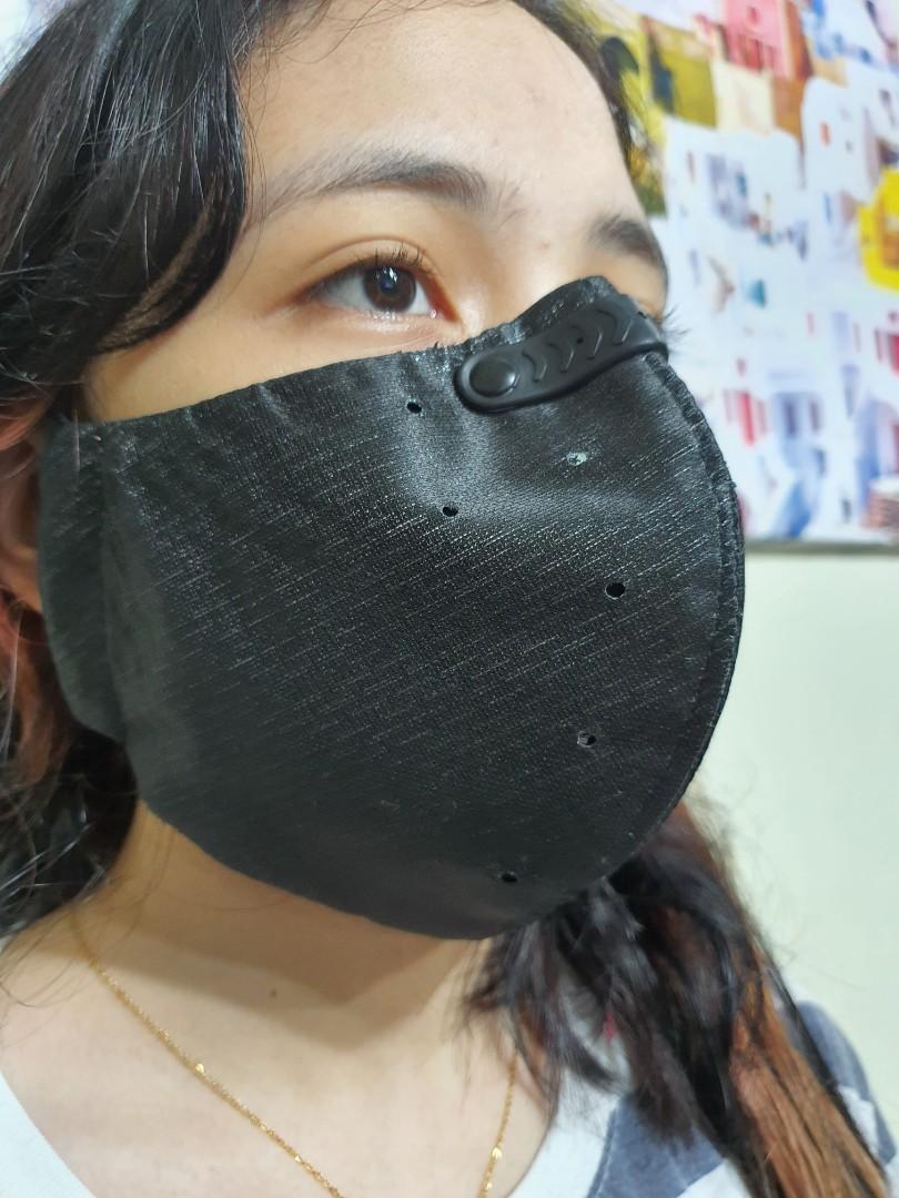 Washable fashion mask. Black & Makabayan series, Men's Fashion, Watches