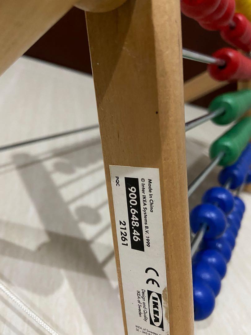 Wood Sempoa Abacus By Ikea Buku Alat Tulis Alat Tulis Di Carousell