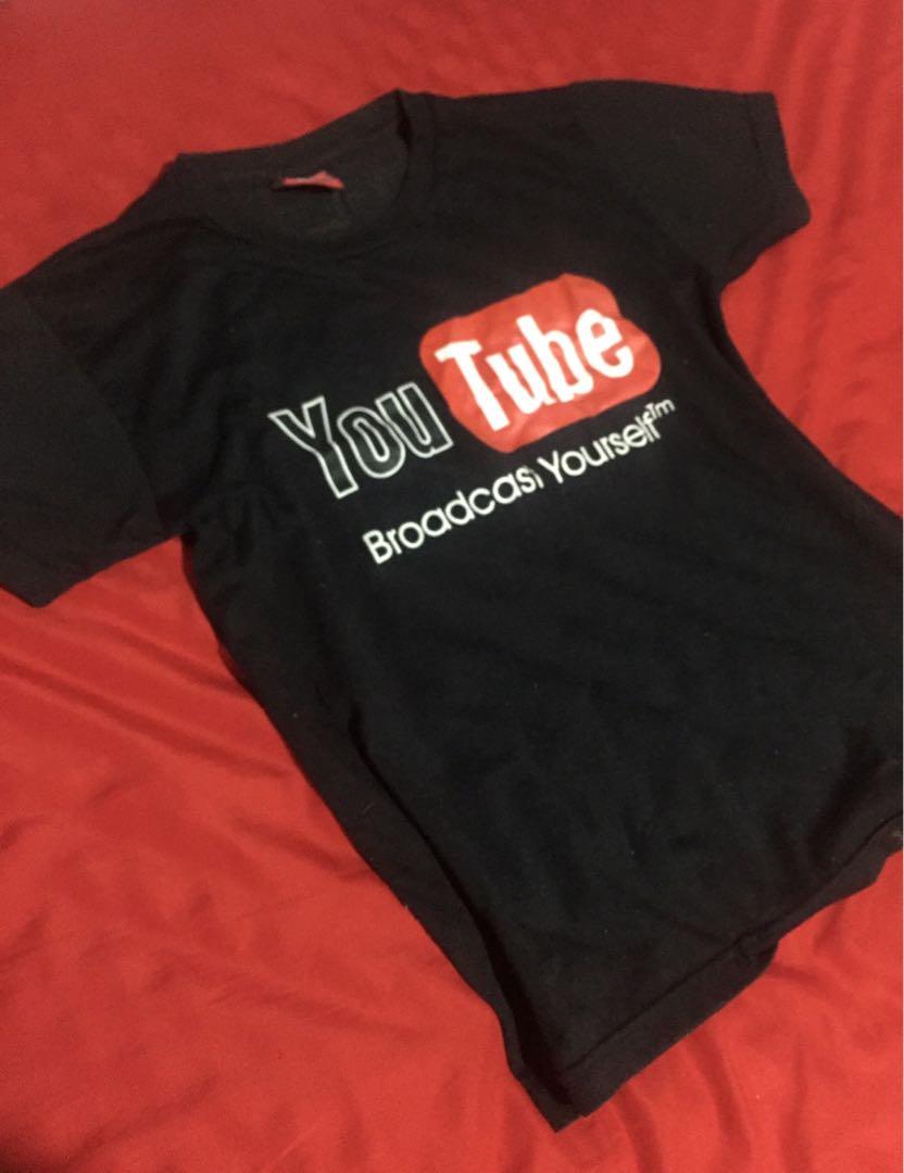 Youtube T Shirt Women S Fashion Clothes Tops On Carousell