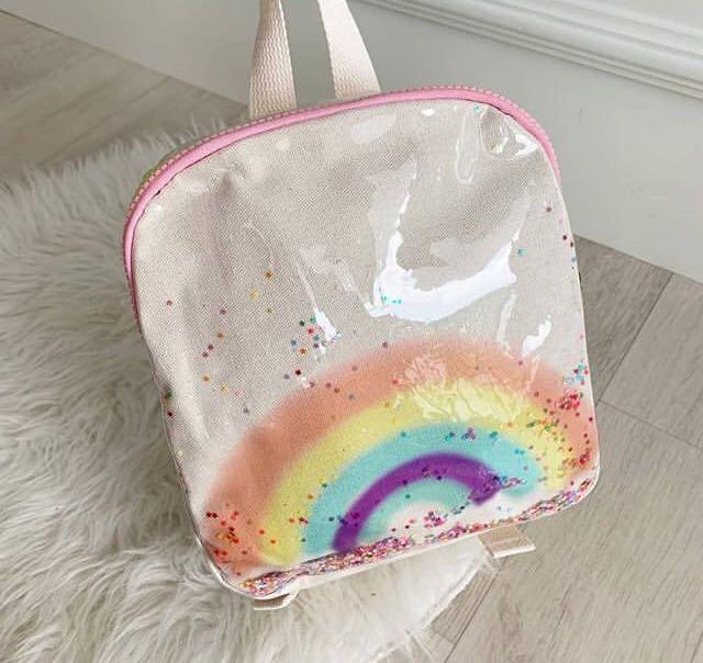 Zara Rainbow Backpack Olshop Fashion Olshop Wanita di Carousell