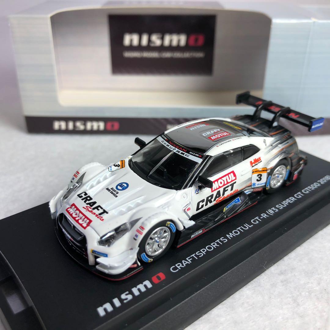 絶版 エブロ限定 1/43 クラフトスポーツ モチュール GT-R No.3 Sugo 