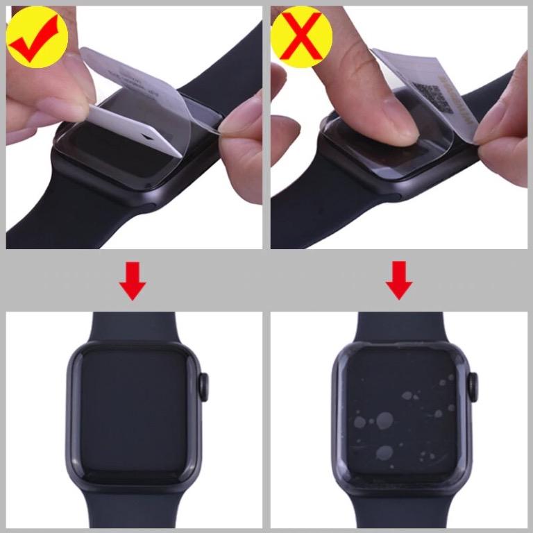 [2pcs]Apple iWatch Hydrogel Screen Protector, Mobile Phones & Tablets