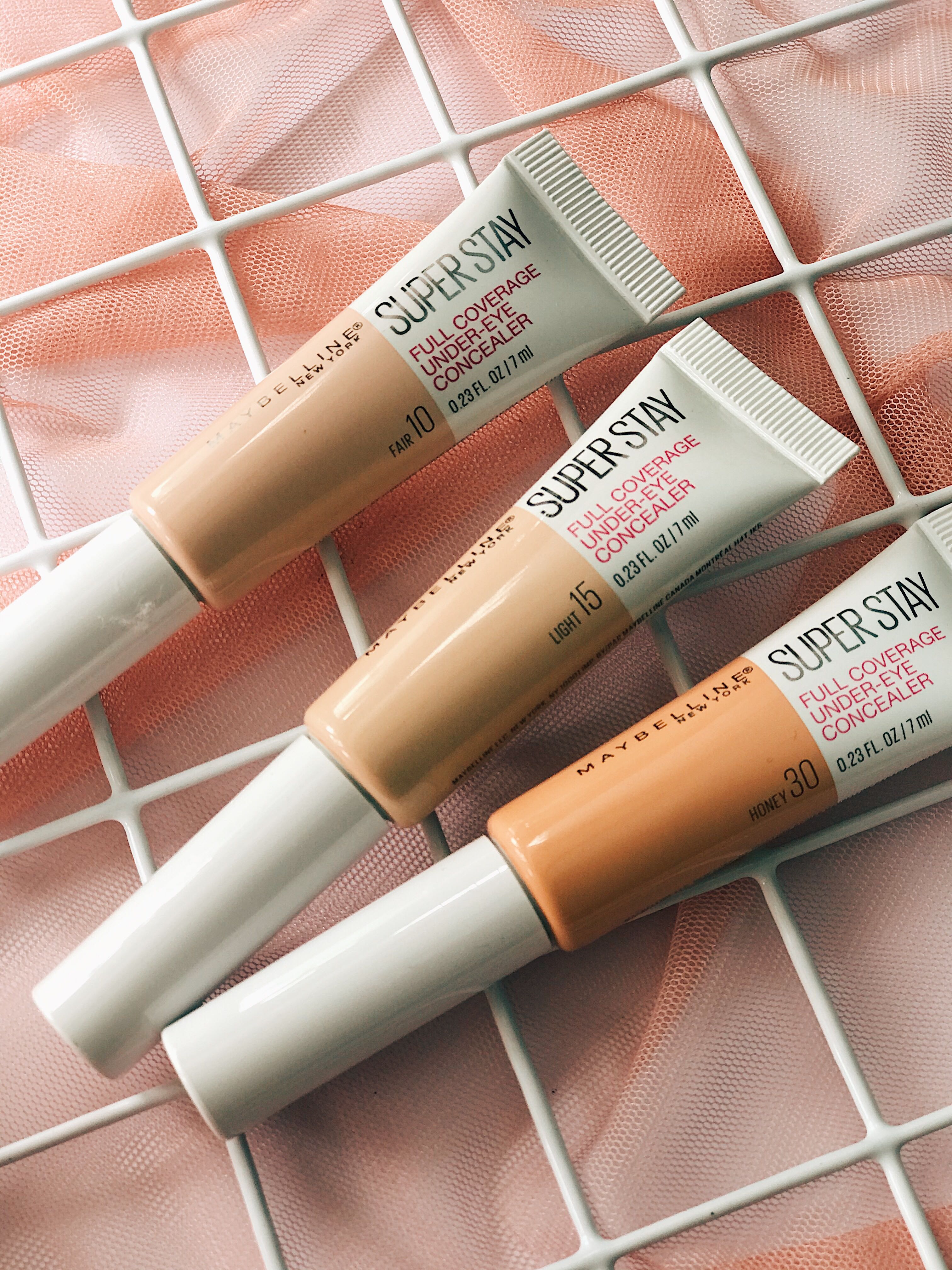 maybelline superstay concealer honey