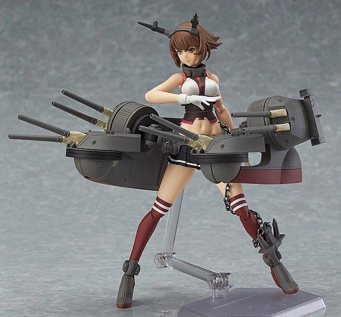 日版figma 242 陸奥Mutsu 艦隊收藏艦隊Collection 艦娘figure pvc AGP