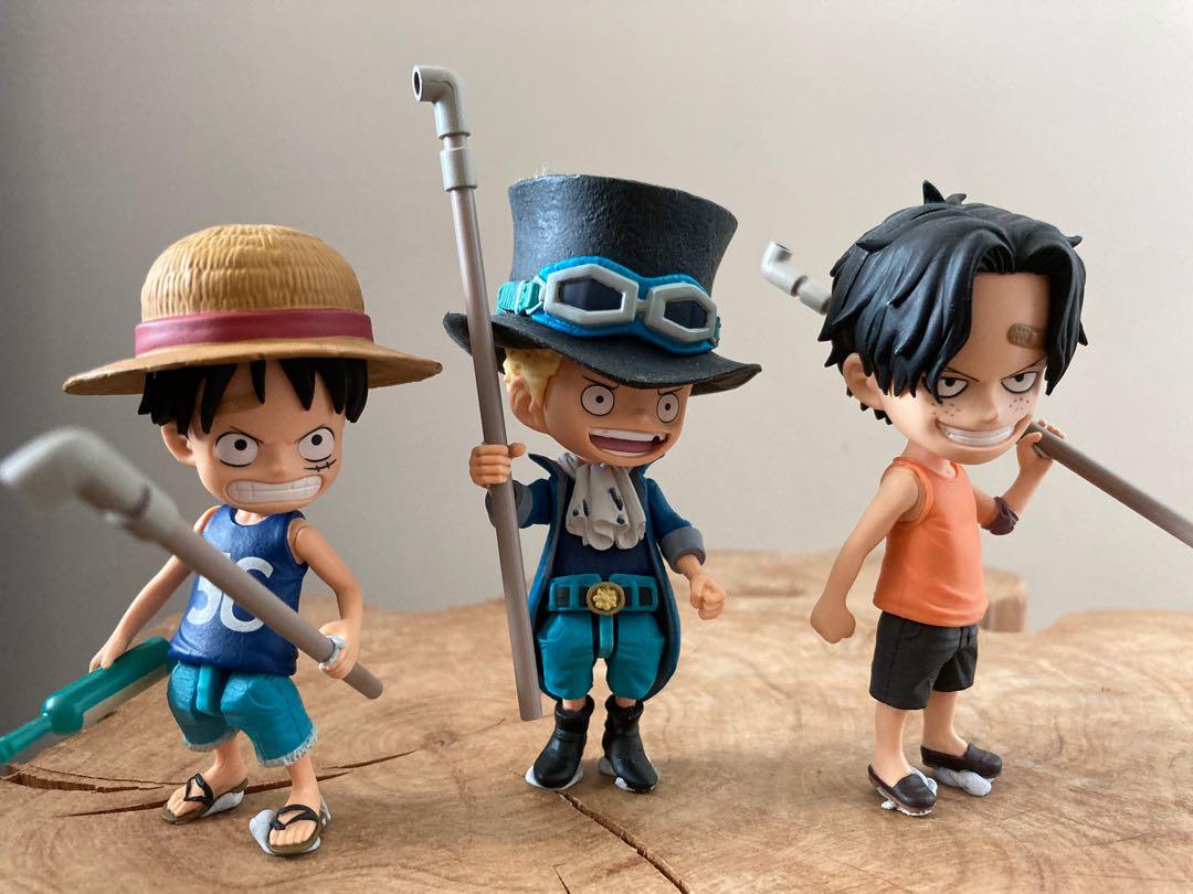 海賊王one Piece 路飛三兄弟 有盒 玩具 遊戲類 玩具 Carousell