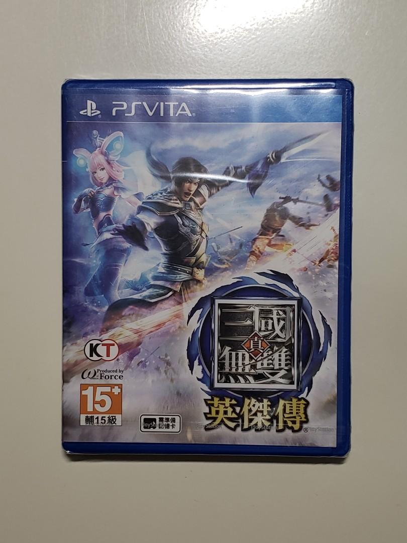 全新psvita Ps Vita Game 三國無雙英傑傳 遊戲機 遊戲機遊戲 Carousell