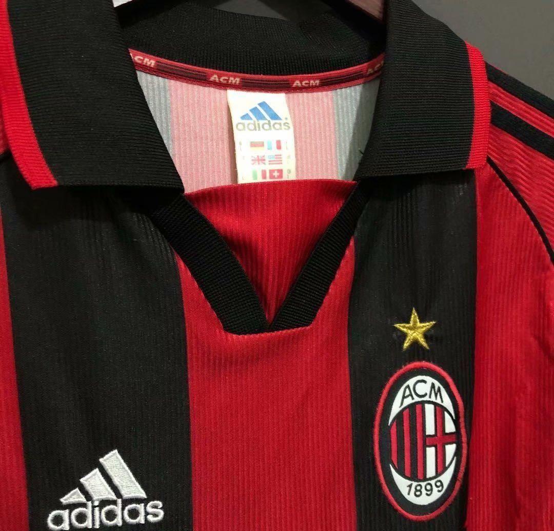 AC Milan Home Jersey 98/99 – Slengz Store