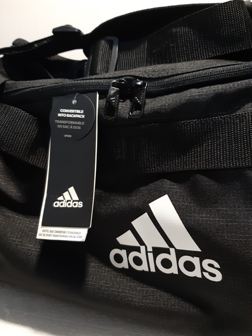 Adidas Duffle Bag / Backpack, Luxury, Bags & Wallets on Carousell