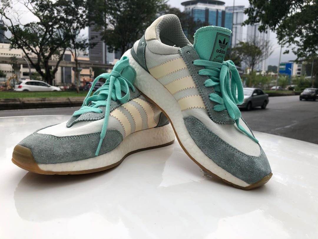 Adidas iniki mint green hot sale