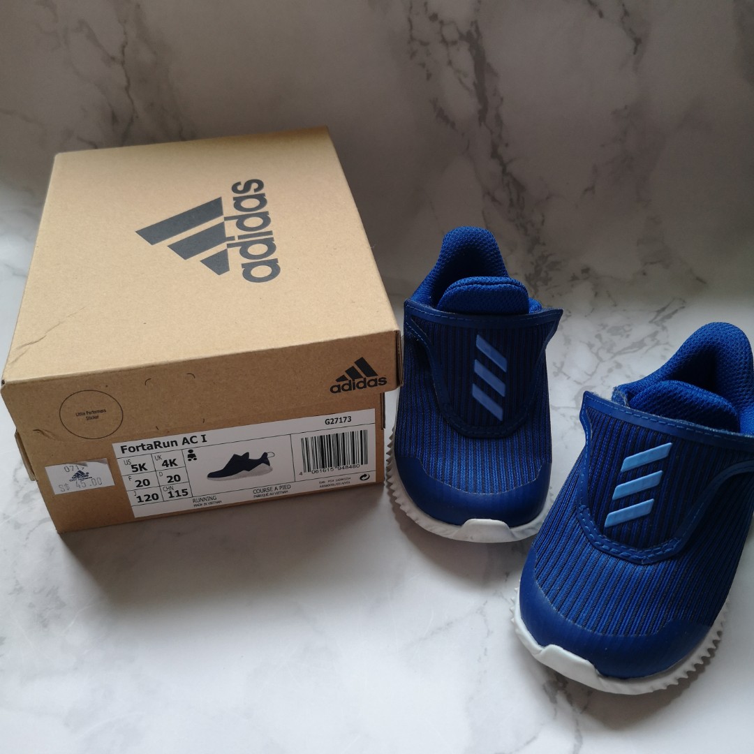 adidas kids shoes blue