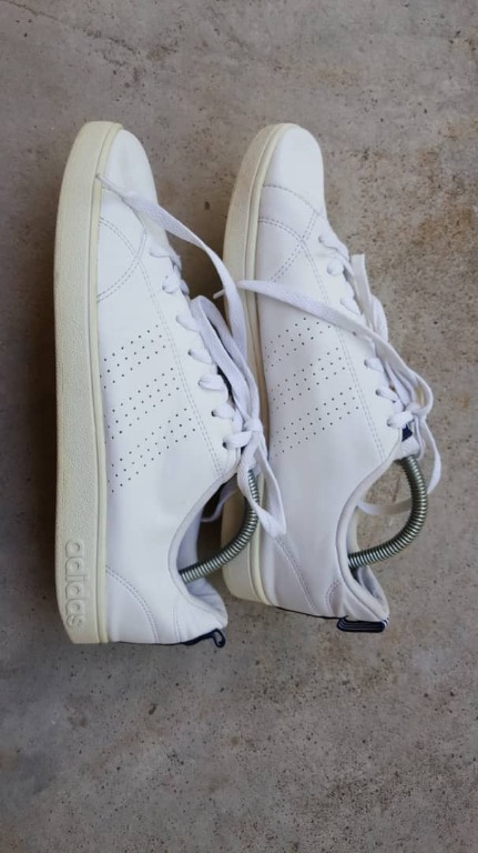Adidas neo all white sale