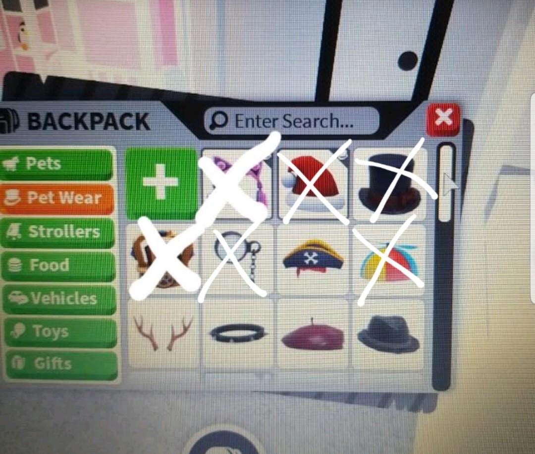 Adopt Me Pet Clothes Toys Games Video Gaming Video Games On Carousell My username is k_robloxer, you can look in my inventory. adopt me pet clothes toys games