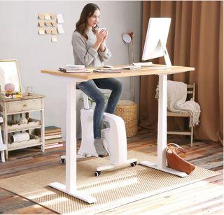 ALL-IN-ONE UNDER DESK BIKES #Height Adjustable Exercise Desk Bike