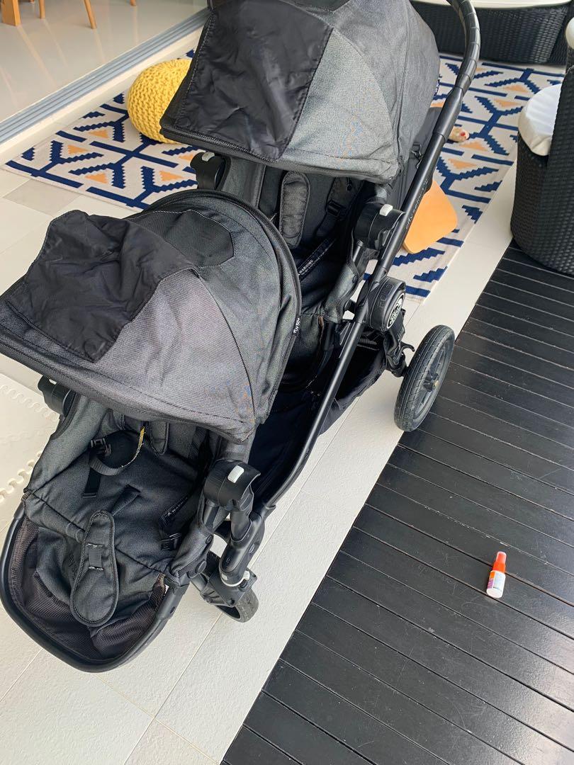 Baby jogger city select top double olx