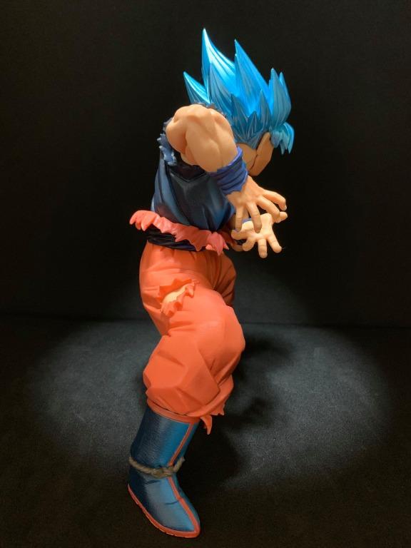 Banpresto Dragon Ball Super Maximatic Ii Super Saiyan Son Goku Blue Original Hobbies And Toys 