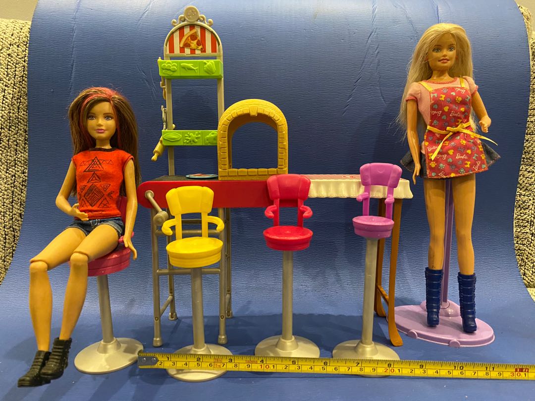 barbie pizza set