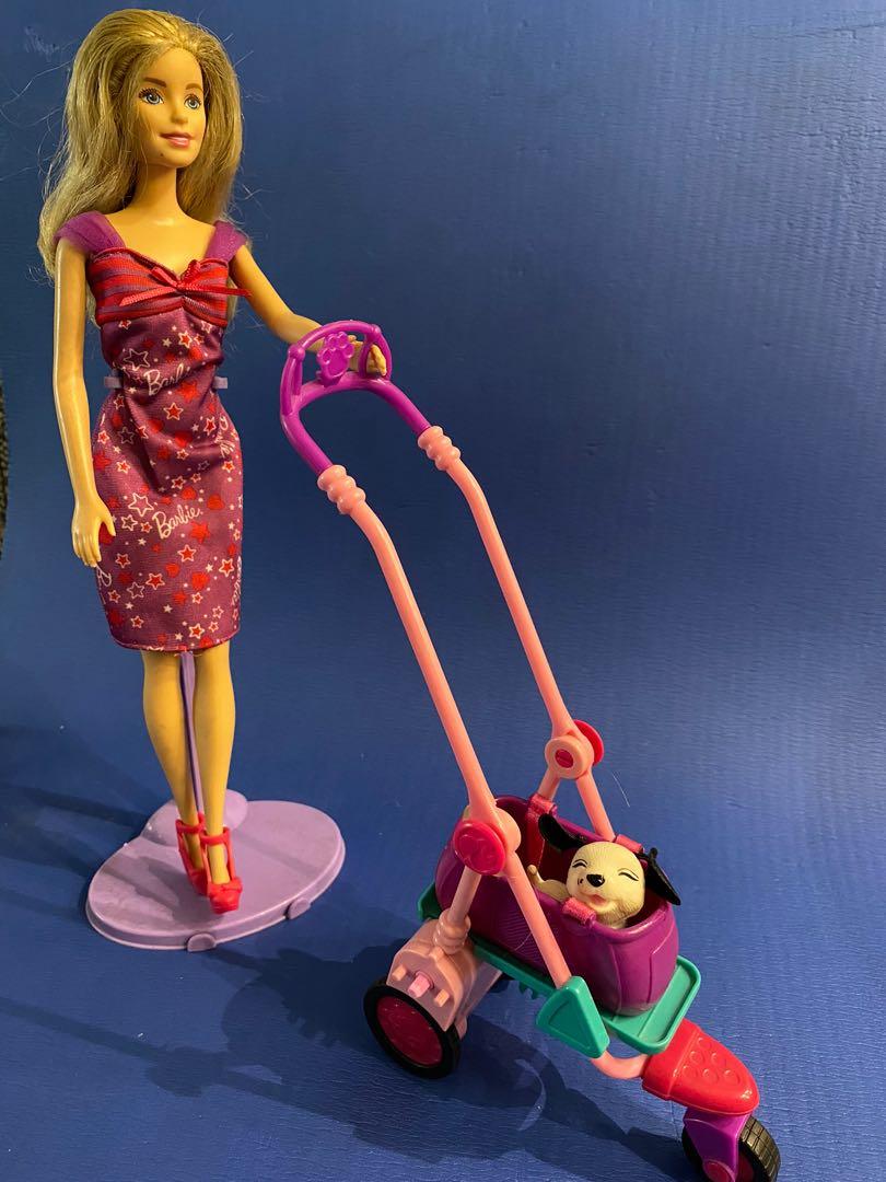 Barbie puppy hotsell stroller