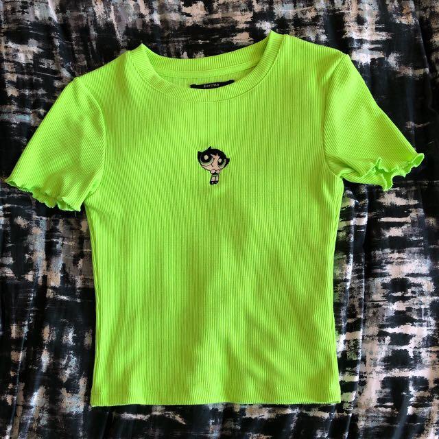 powerpuff shirt bershka