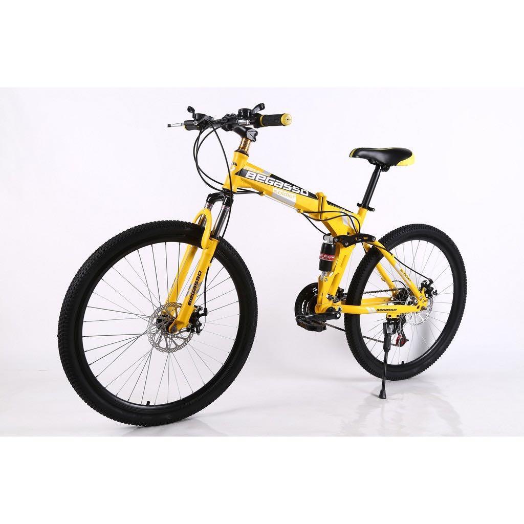 begasso folding mountain bike price