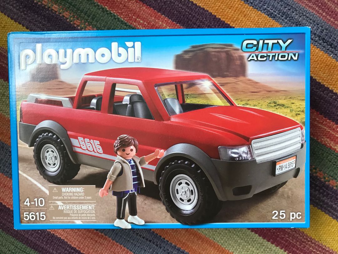 playmobil pickup truck
