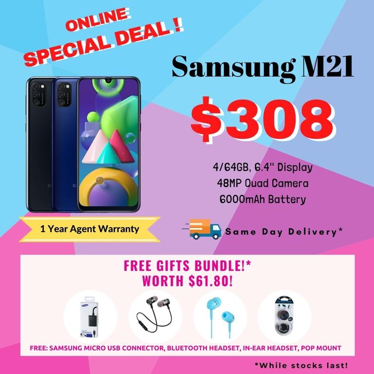 samsung m21 headset