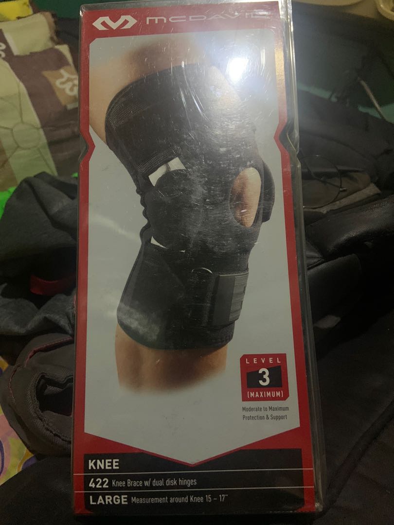 Brand New McDavid Knee Brace Level 3 with dual disk hinges, Sports