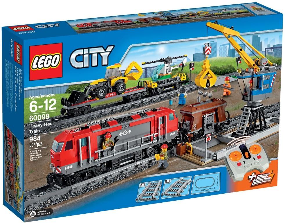 Lego City 60098 Heavy Haul Train 60052 Cargo Train 7938 Passenger Train 60050 Train Station from 120 Hobbies Toys Toys Games on Carousell