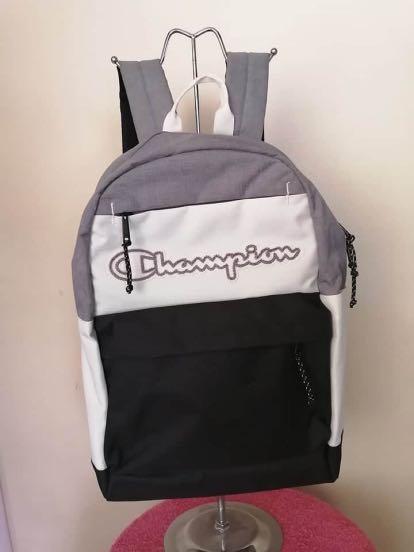 champion backpack silver