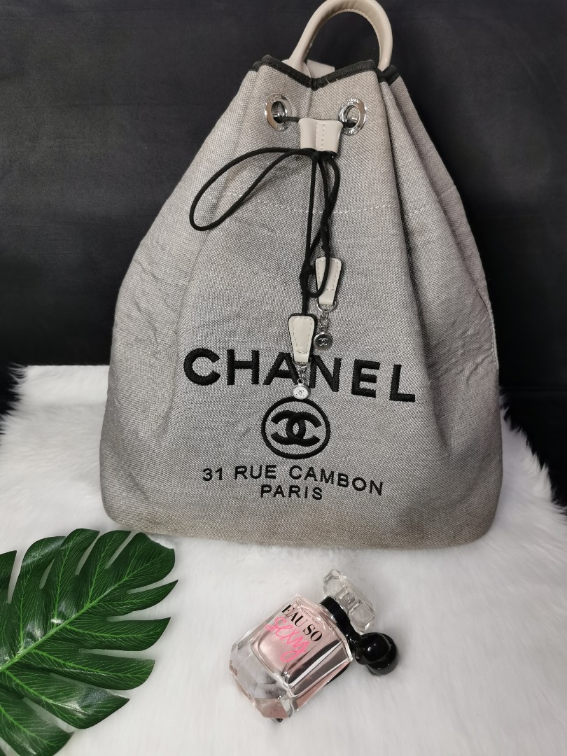 chanel deauville backpack
