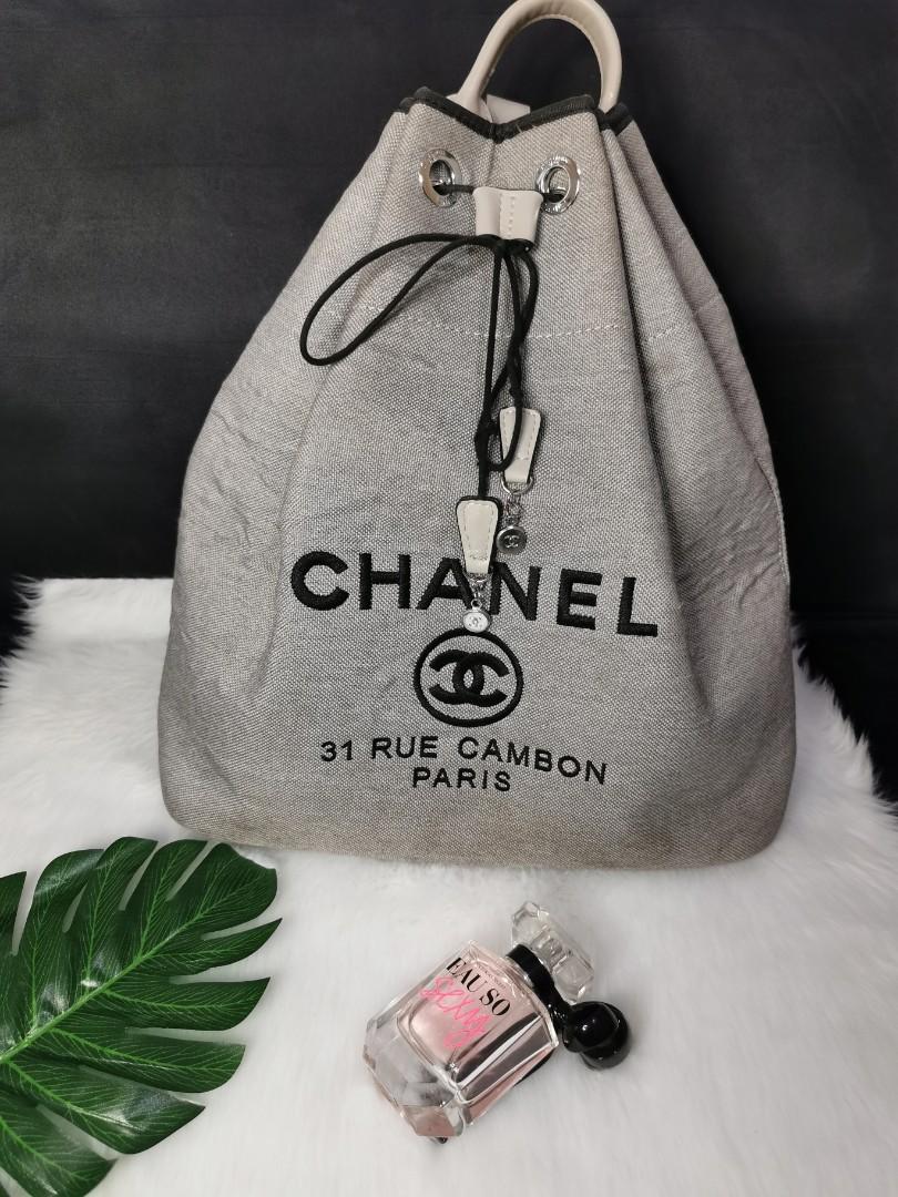 chanel deauville backpack