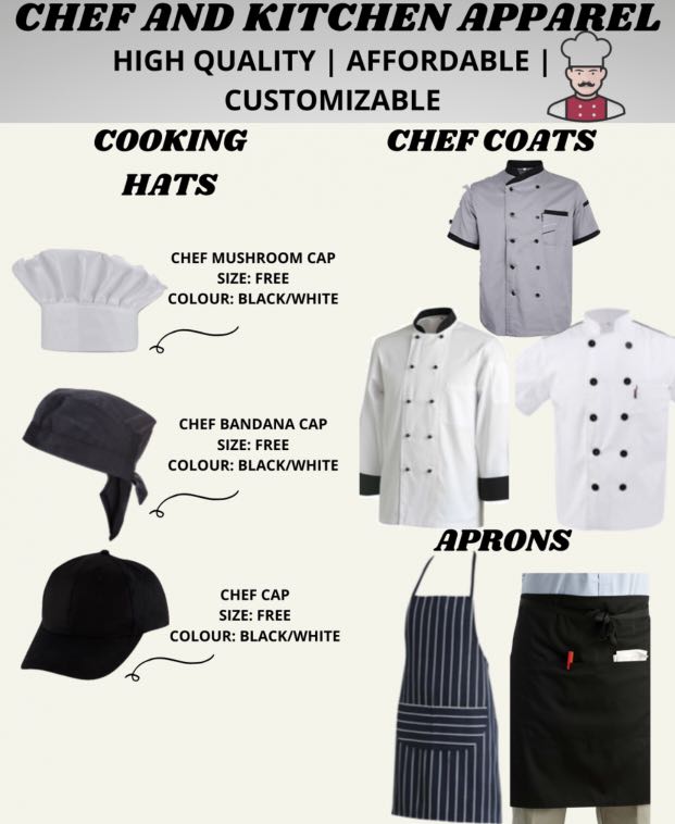 Chef skirt new arrivals uniform