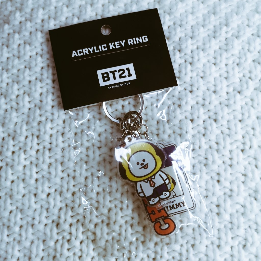 acrylic keyring