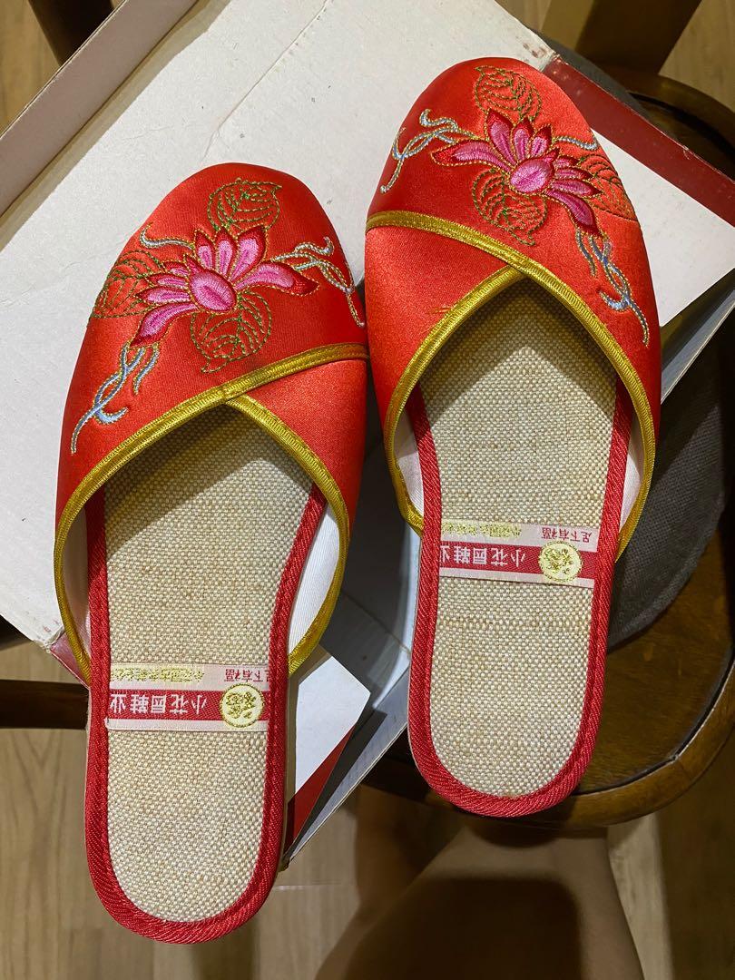 chinese wedding slippers